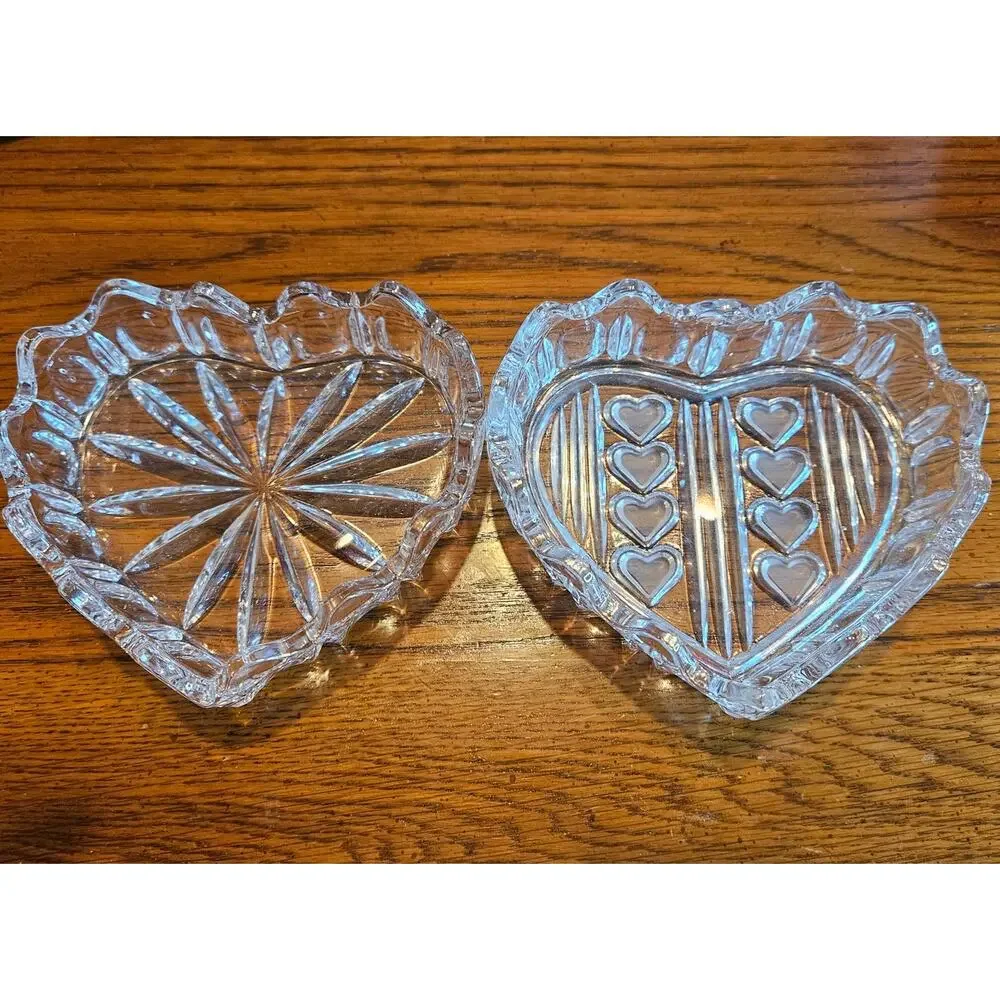 Heart Box European Collection 24% Lead Crystal German 5
